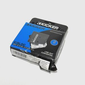 Kicker 46KISLOC Speaker Car Audio Amp 2 Channel Line Output Converter